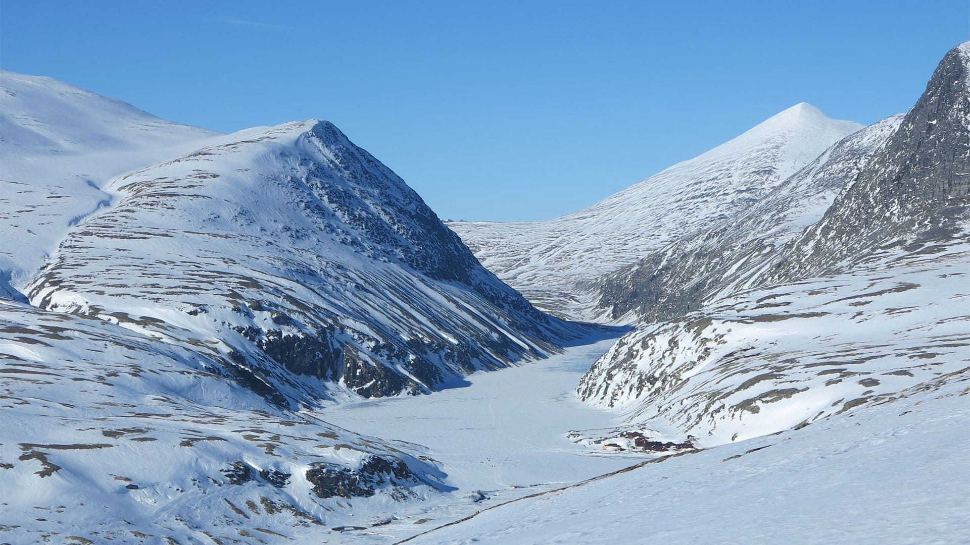 Paesaggio invernale nel Rondane - Norvegia