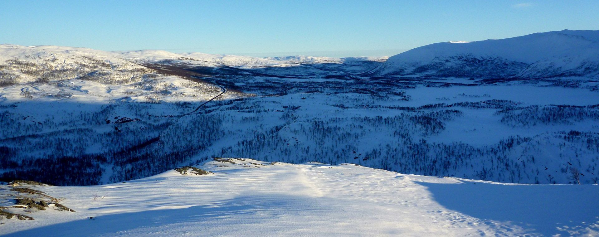 Paesaggio invernale - Isola di Senja - Norvegia